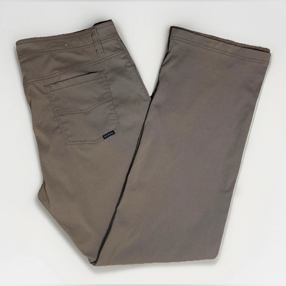Prana Other - prAna Born From The Experience Size 38x32 Men's Slim Fit Pants Beige Tan